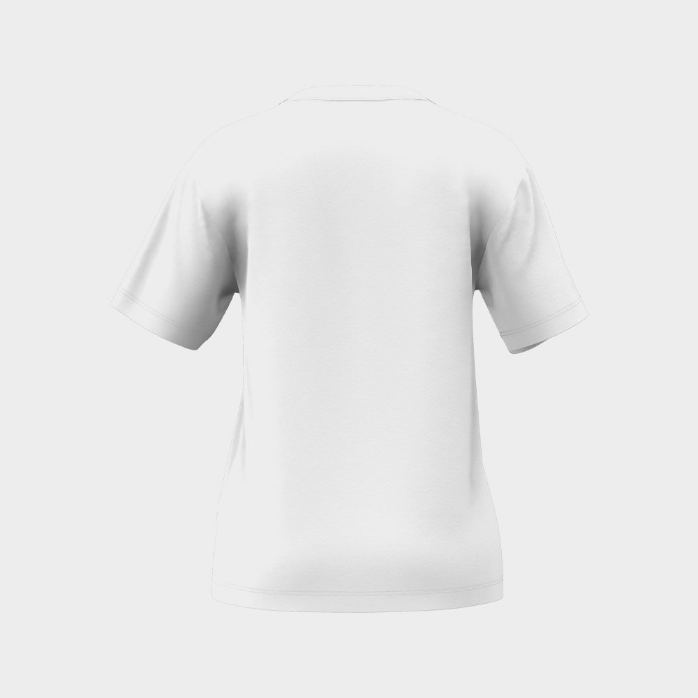 Adidas Womens Essentials Big Logo Cotton Tee White