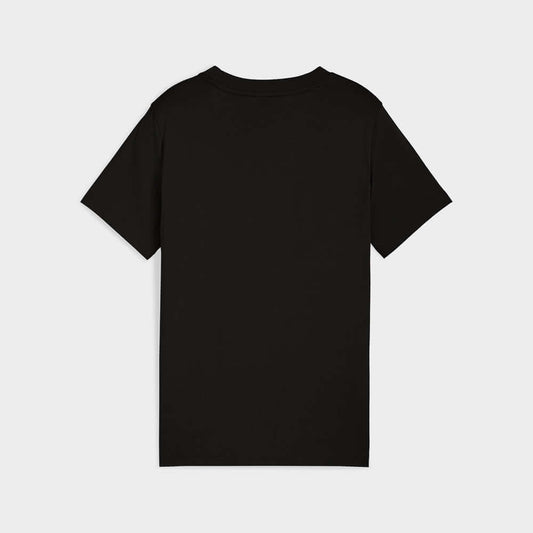 Puma Womens Graphic Logo Tee Black
