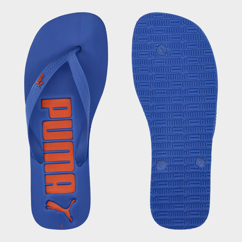 Puma Mens First Flip Thong Sandals Blue