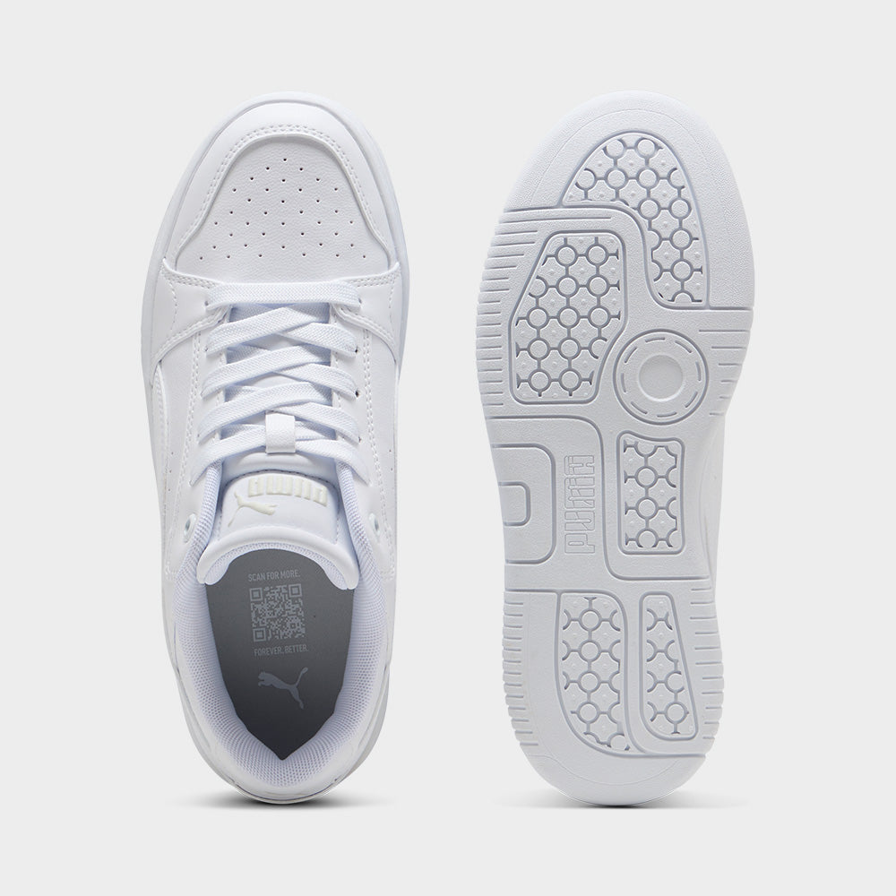 Puma Womens Rebound Femme Low Sneakers White