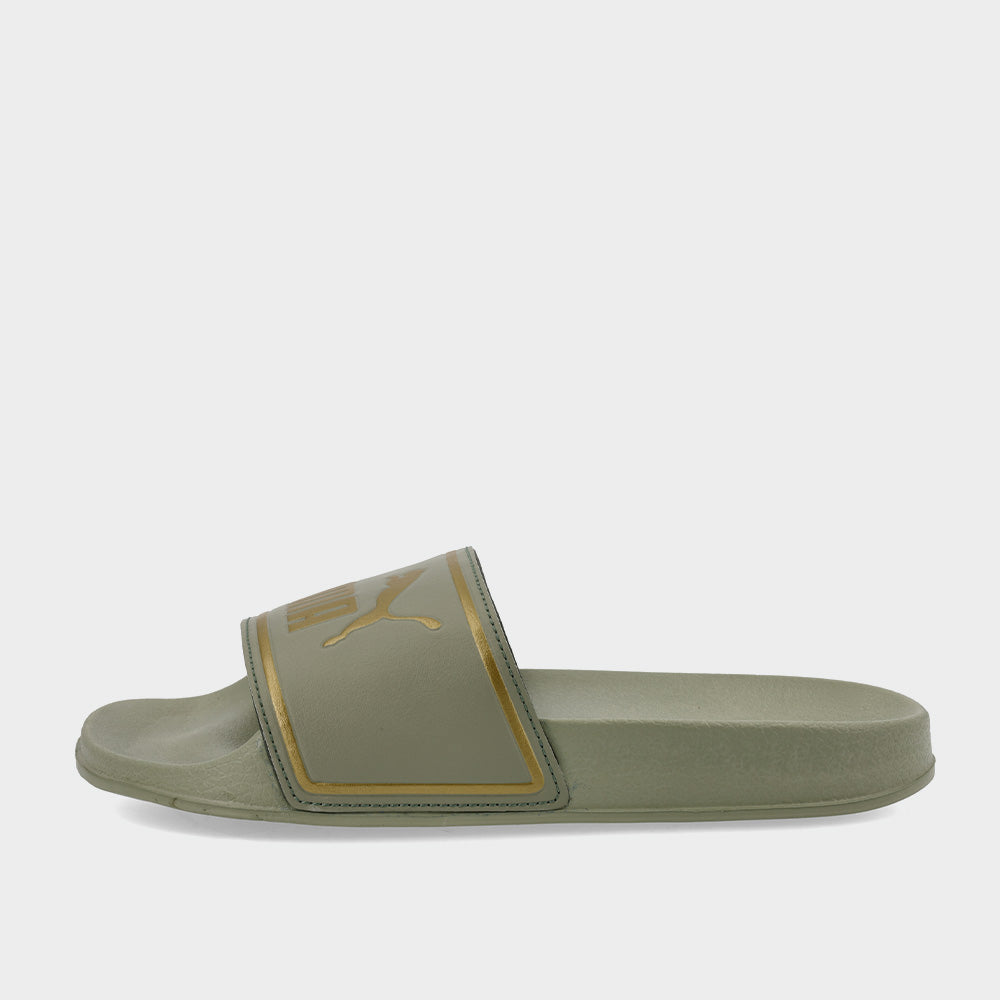 Puma Womens Poolcat Slides Green