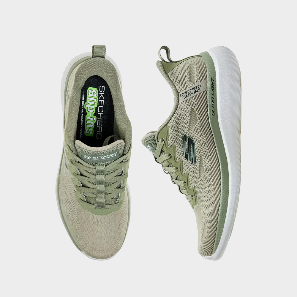 Skechers Mens Bounder 2.0 Sneakers Green