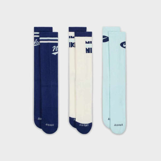 NIKE EVERYDAY PLUS SOCK BLACK