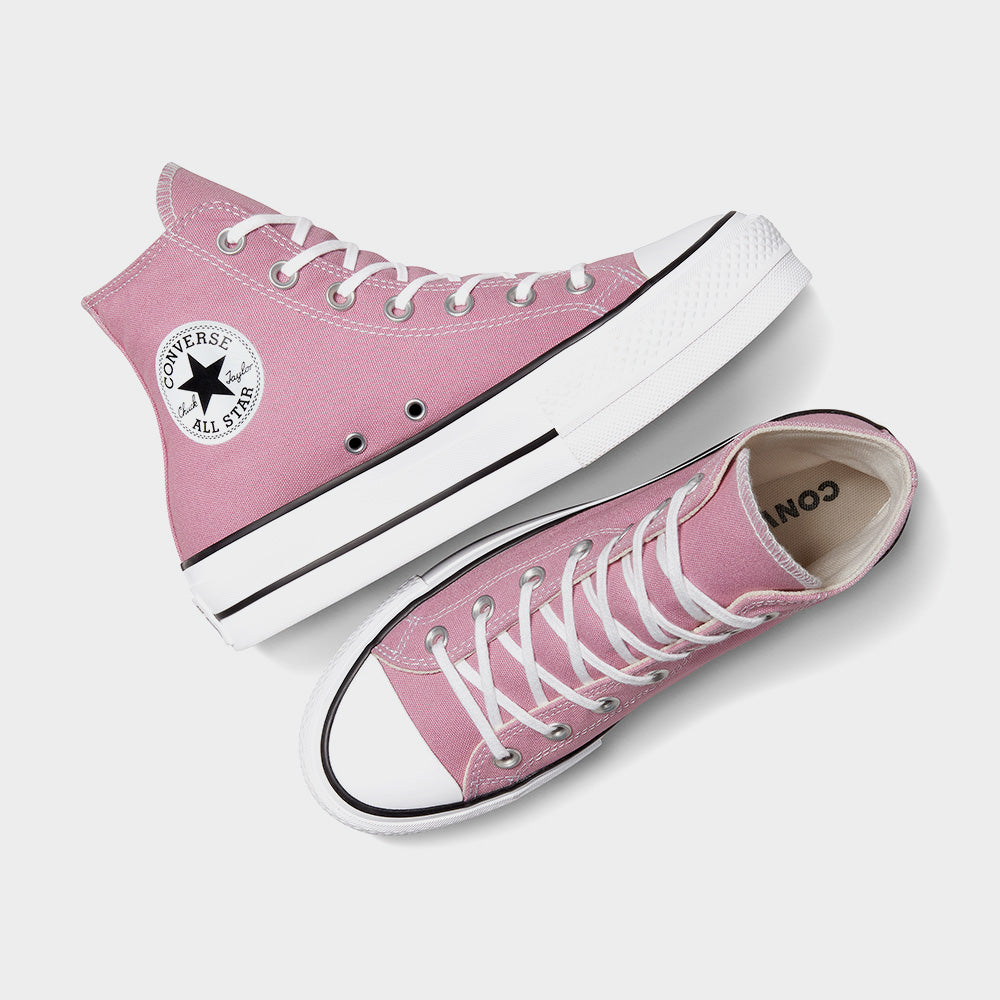 Converse Womens All Star Lift Platform High Top Sneakers Pink