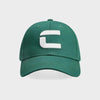 Code Peak cap with Embroidery Green