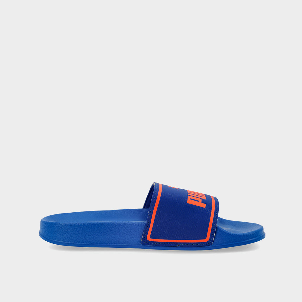 Puma Youth Poolcat Slides Blue
