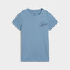 Puma Womens Essential Script Tee Blue
