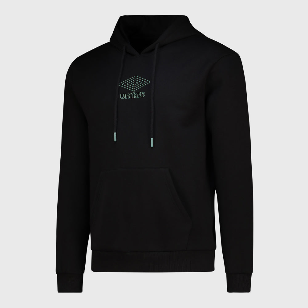 【umbro×fekete】gathered hoodie vest Umbro UNISEX Shield Hoodie Black
