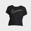 Nike Womens Graphic Short Sleeve Tee Black