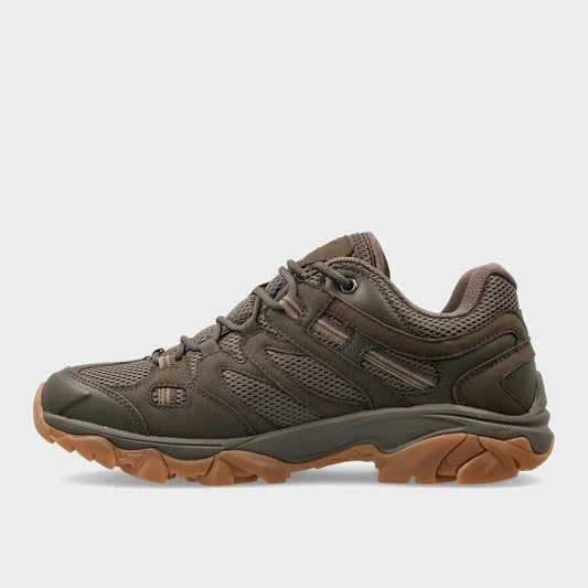 HI-TEC MENS Ravus Vent Lite Low Hiking Shoes BROWN