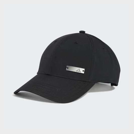 Adidas Unisex Metal Badge Baseball Peak Cap Black