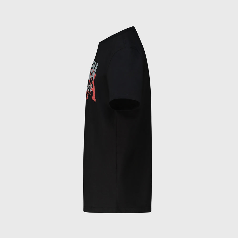 Puma Youth Graphic Varsity Tee Black