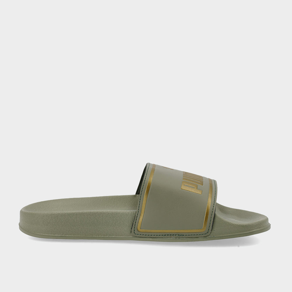 Puma Womens Poolcat Slides Green