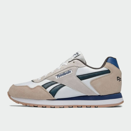Reebok Mens Glide Sneakers White