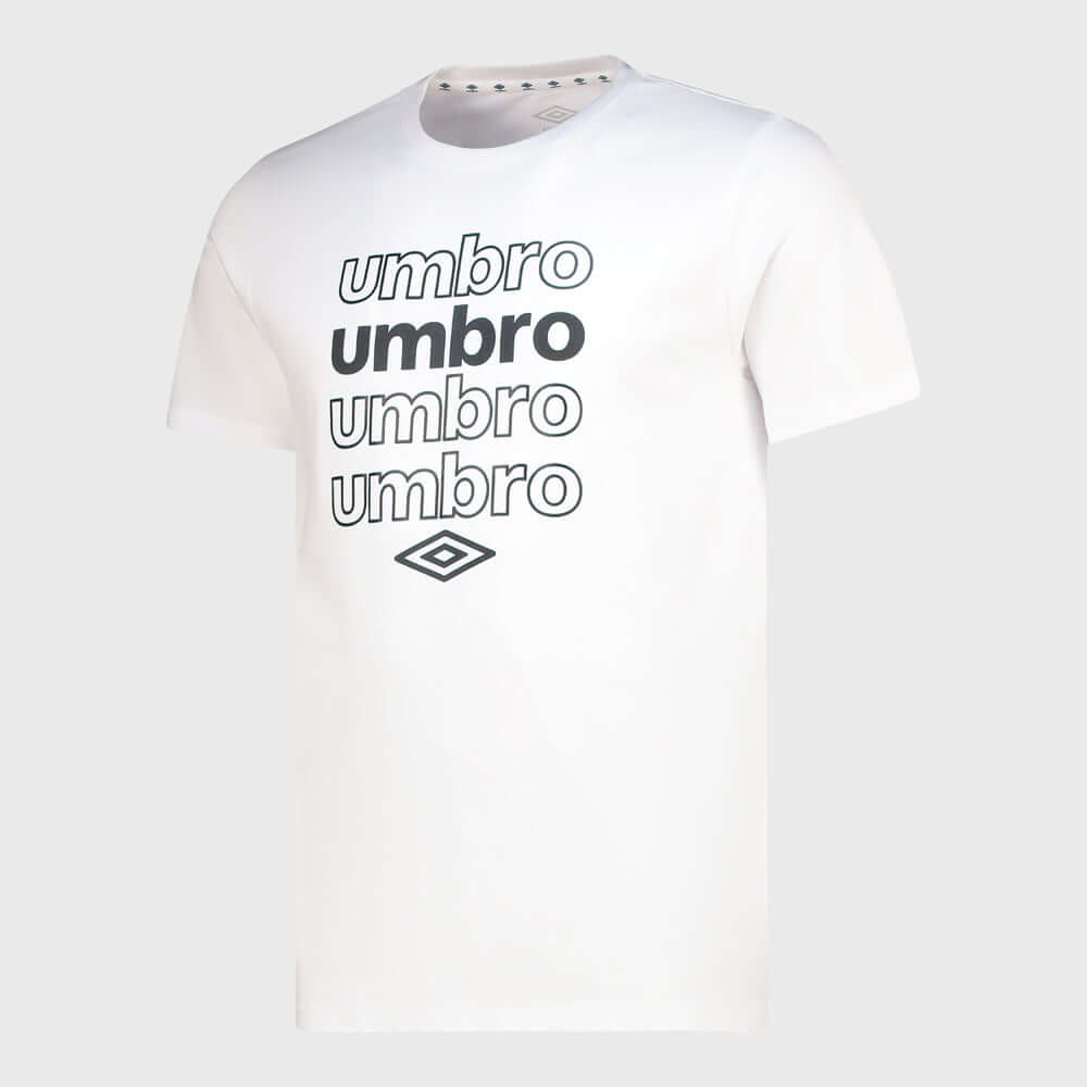 Umbro Mens Leo Tee White
