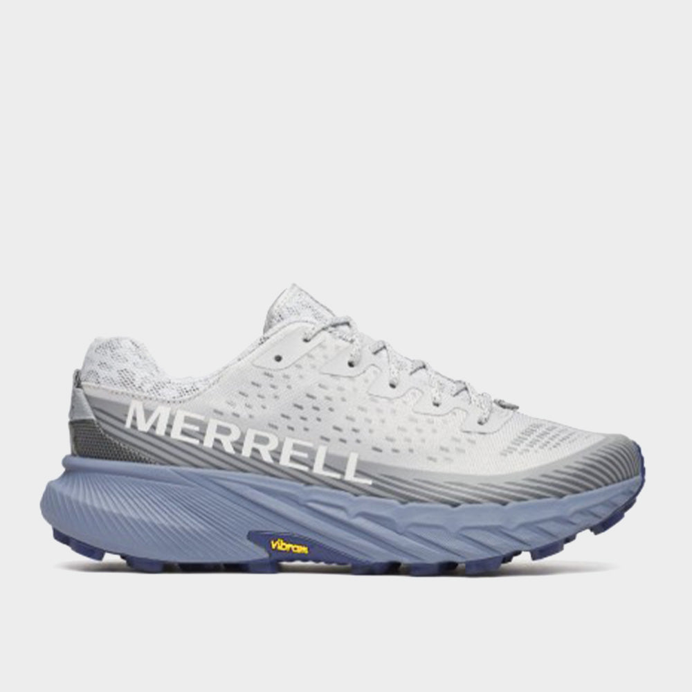 Merrell Mens Agility Peak Trail Running Shoes Light Grey