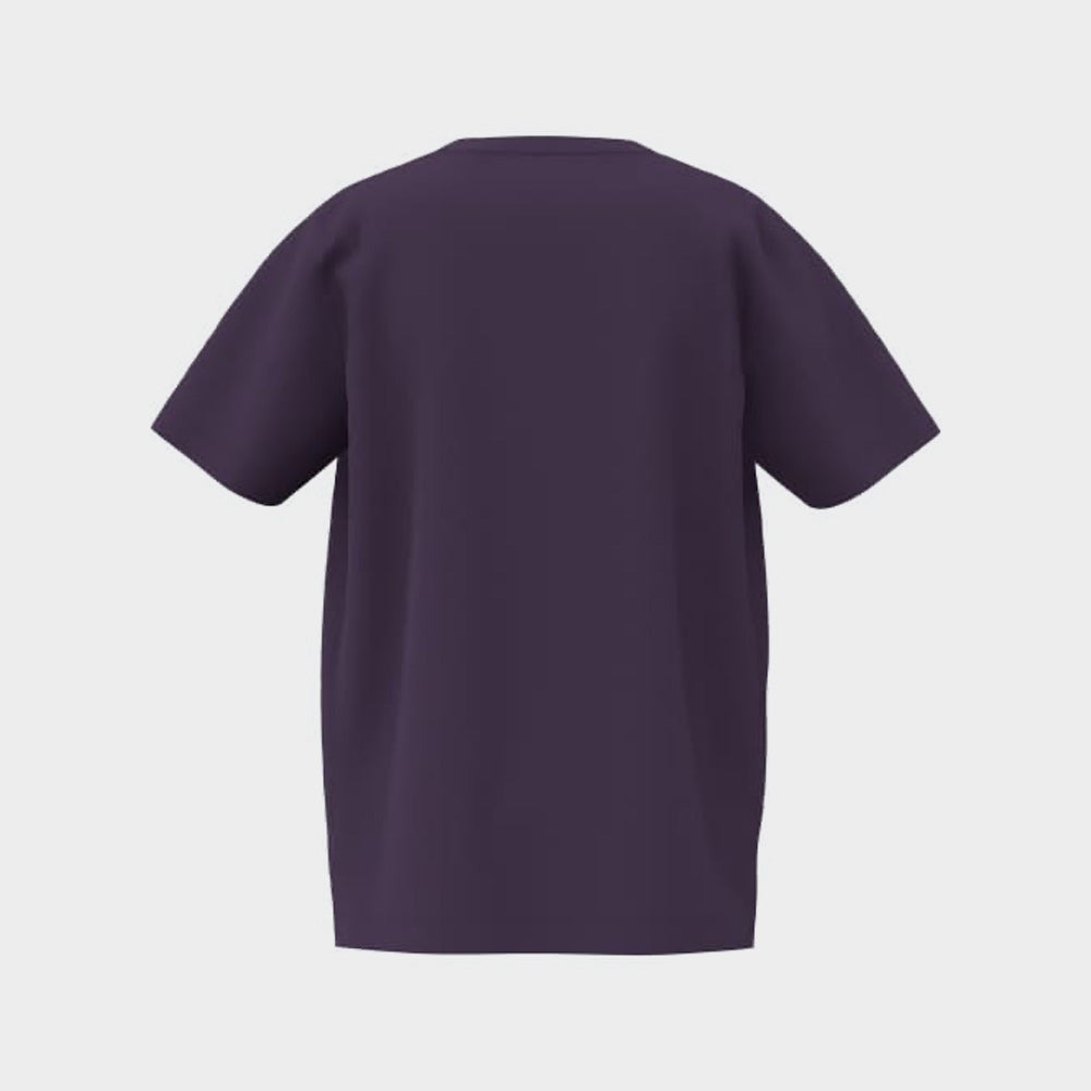 Adidas Youth Big Logo Tee Purple