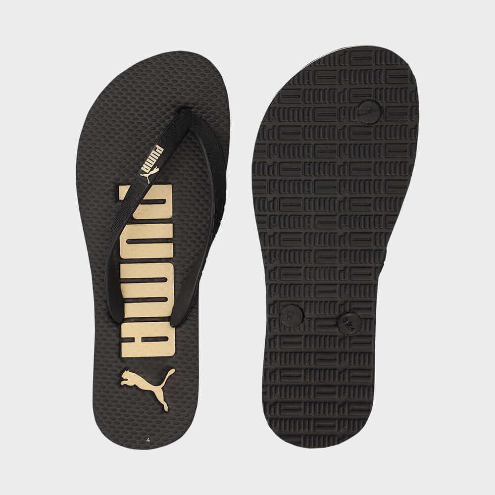 Puma Womens Essential Flip Thong Sandals Black