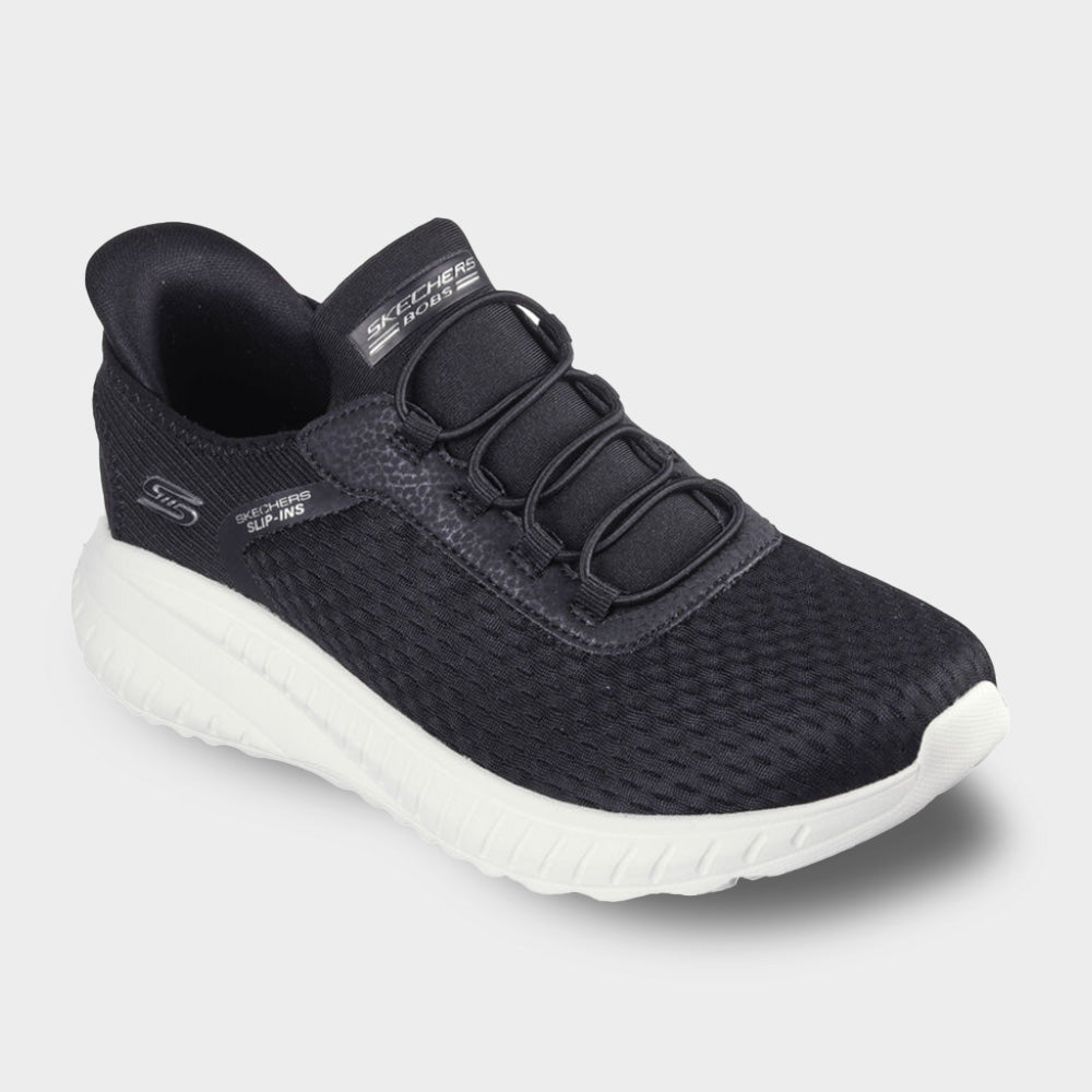 Skechers Womens Bob Squad Chaos Sneakers Black