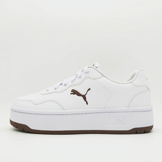 PUMA WOMENS COURT LALLY SKYE CAT sneakers WHITE