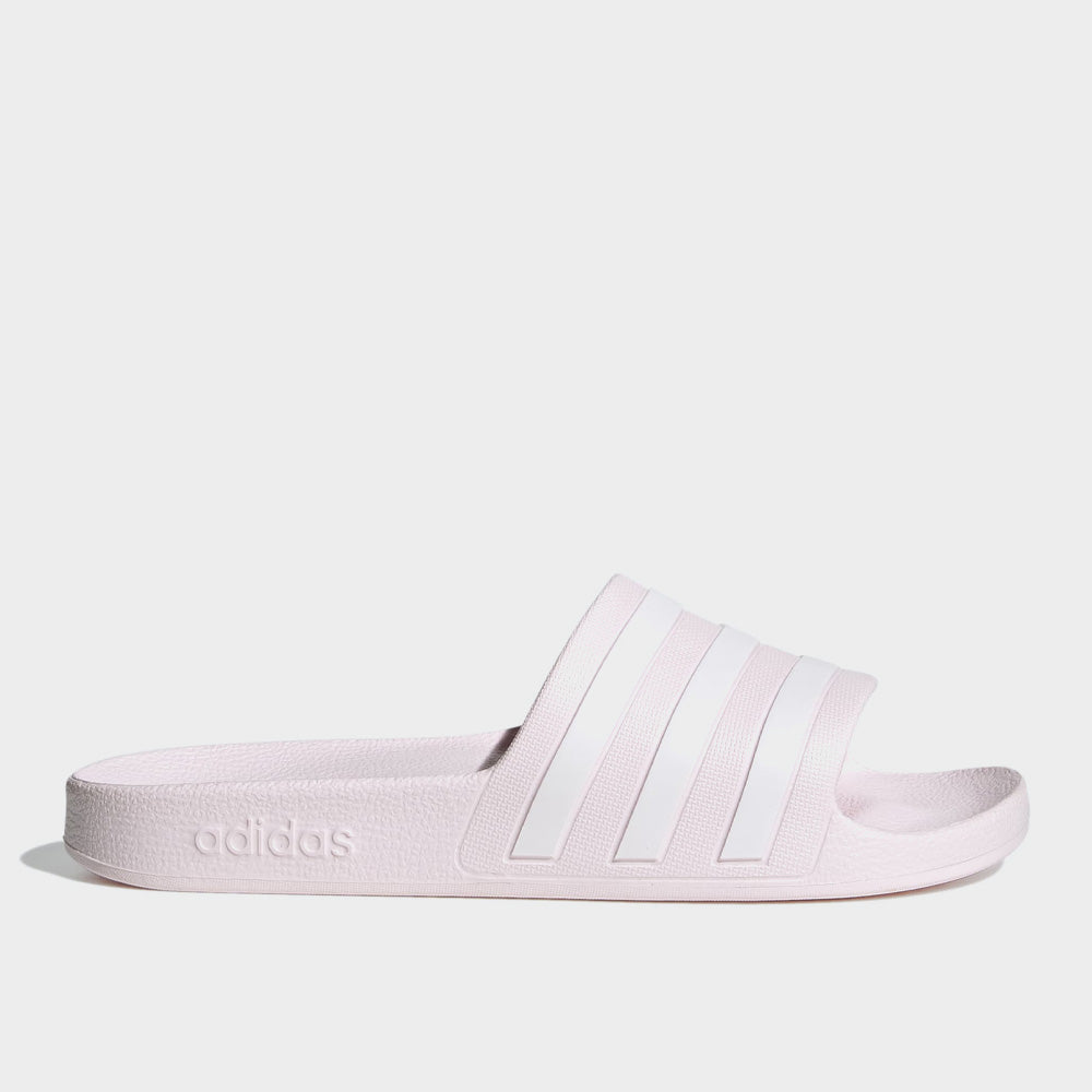 Adidas Womens Adilette Aqua Slides Pink