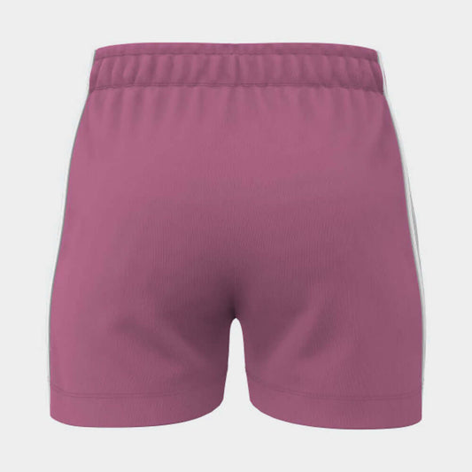 ADIDAS GIRLS 3 Strips Shorts PINK