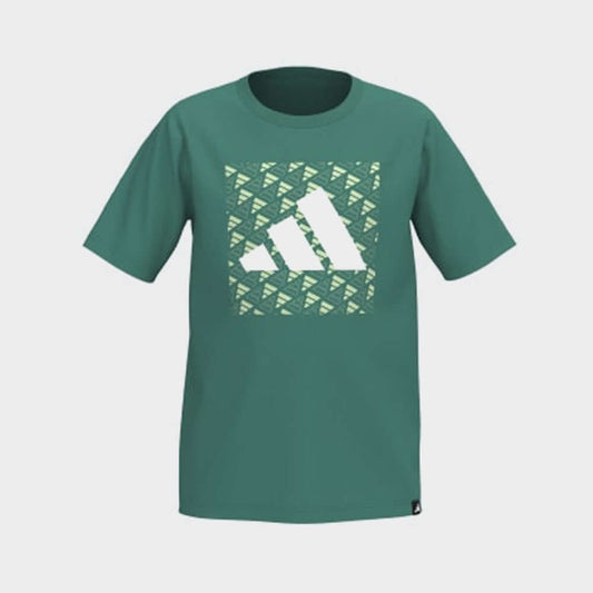 Adidas Kids Block Logo Tee Black