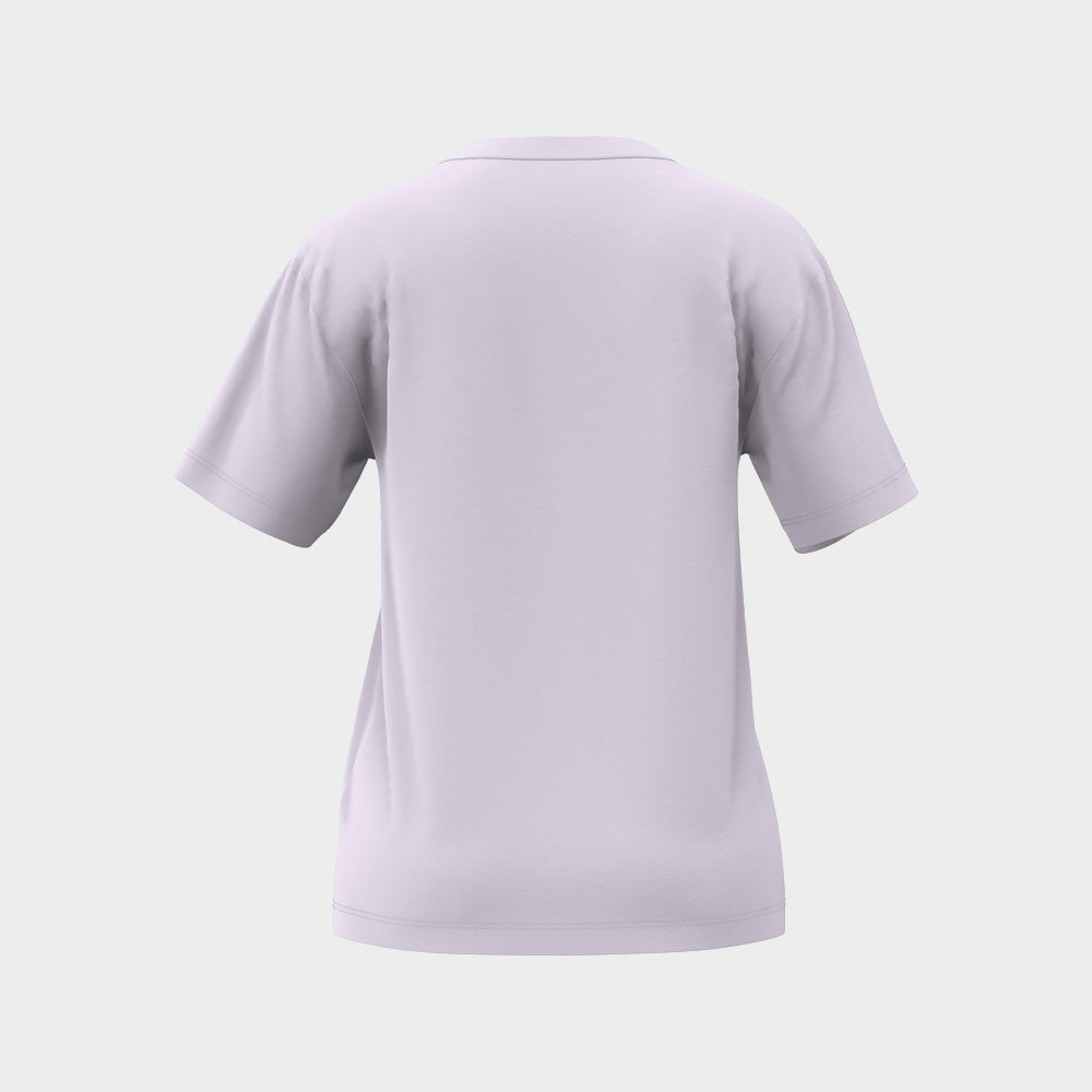 Adidas Womens Tech Illustrate Graphic Tee Purple