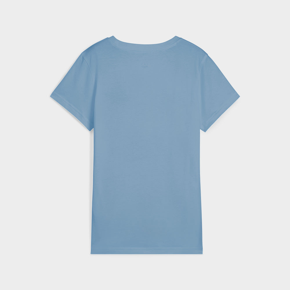 Puma Womens Essential Script Tee Blue