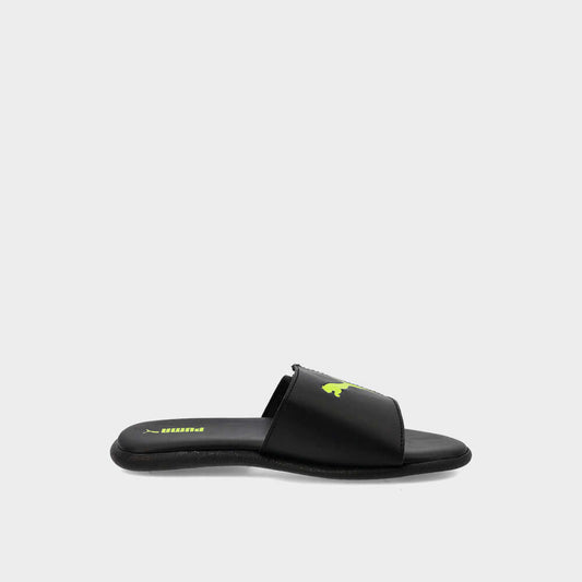 PUMA KIDS Sporty Velcro Slides BLACK