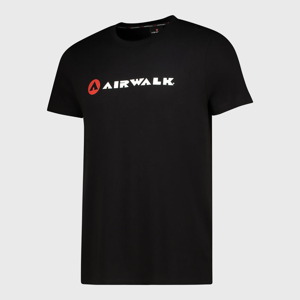 Airwalk Mens Manual Tee Black