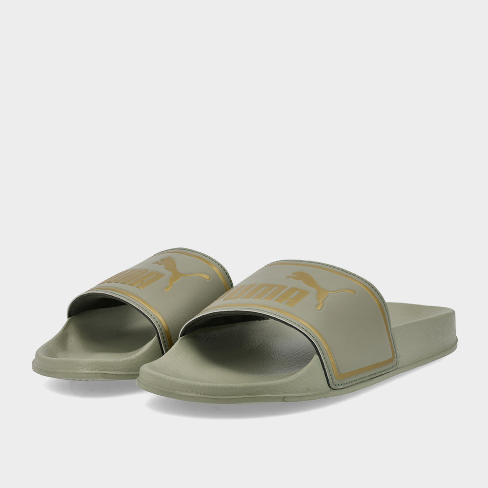 Puma Womens Poolcat Slides Green