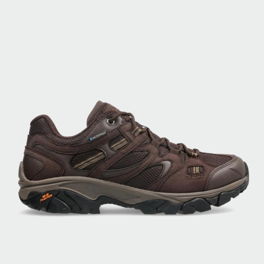 Hi-Tec Mens Ravus Vent Lite Low wp Dark Brown