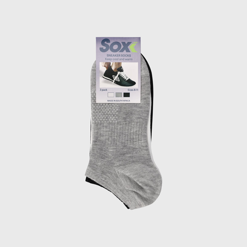 Sox 3-Pack HIDDEN SOCK 8-11