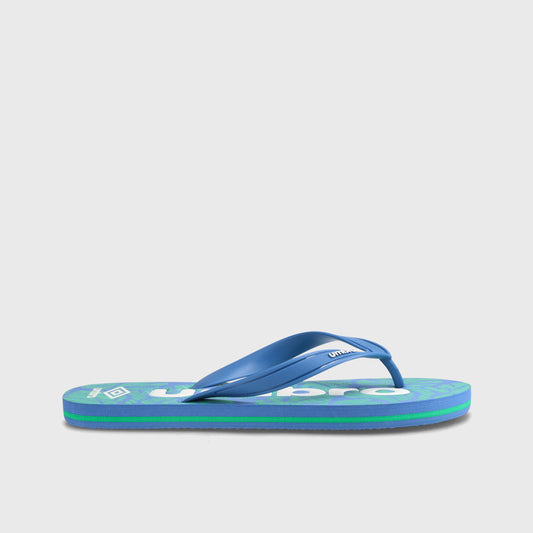 UMBRO MENS Big Emboss Thong Sandals BLUE