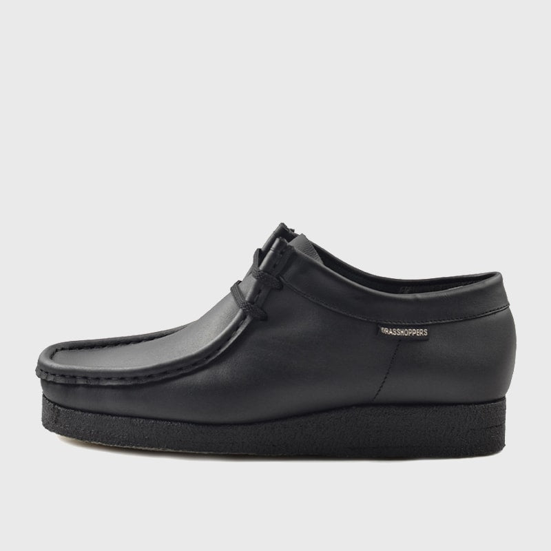 Grasshopper Mens Softee Moccasins Black