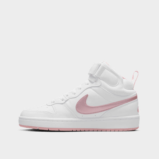 NIKE WOMENS Court Borough Mid 2 sneakers WHITE