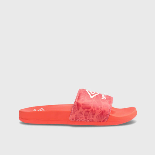 Umbro Womens Printed Slides Pink
