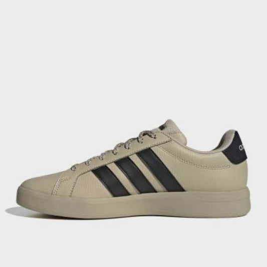 Adidas Mens Grand Court Base 3 Sneakers Brown
