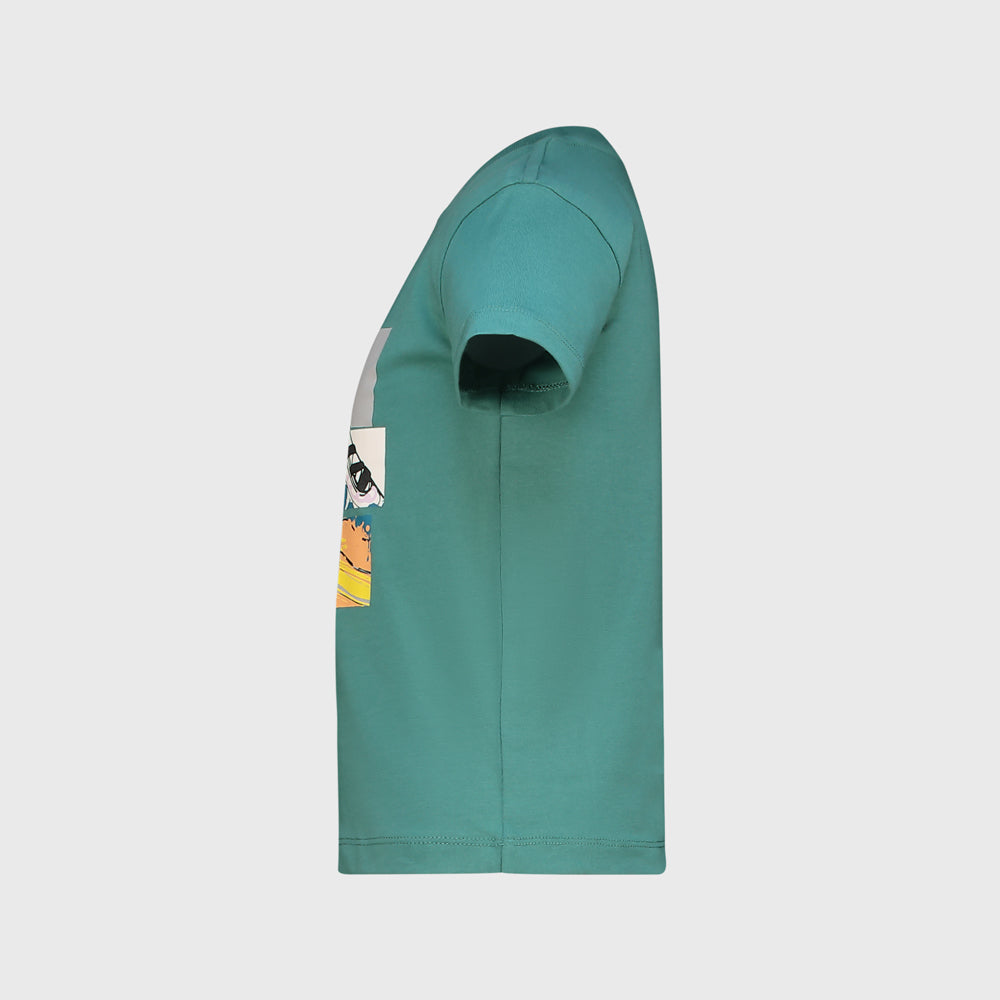 Umbro Kids Cliff Tee Green