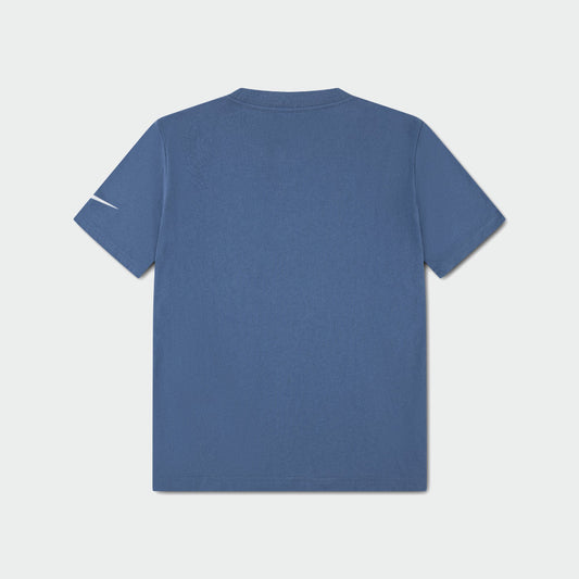 Nike Youth Pop Mesh Graphic Tee Blue