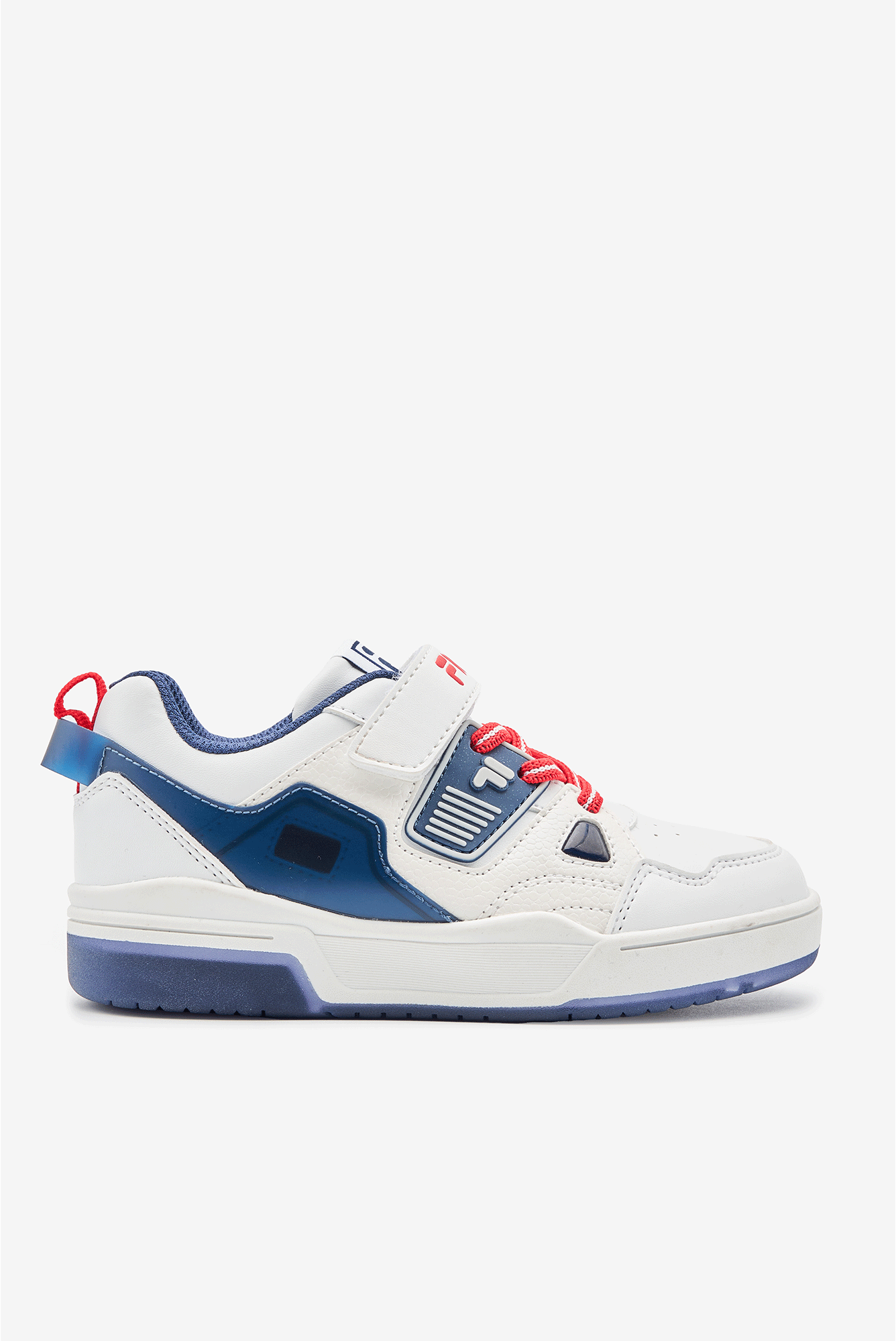 Fila Infants Em Lights Sneaker White blue 183008 White Tekkie Town