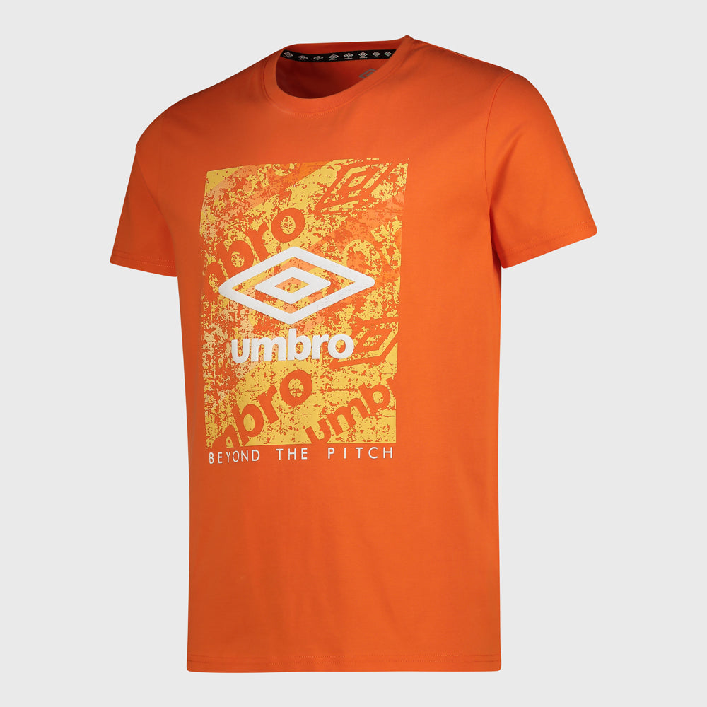 Umbro Mens Cronje Tee Orange/White _ 182388 _ Orange