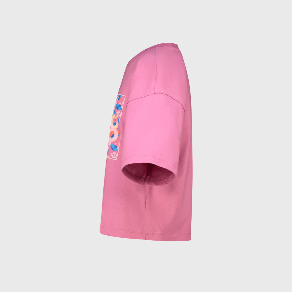 Umbro Youth Linda Boxy Tee Pink/Multi _ 182448 _ Pink