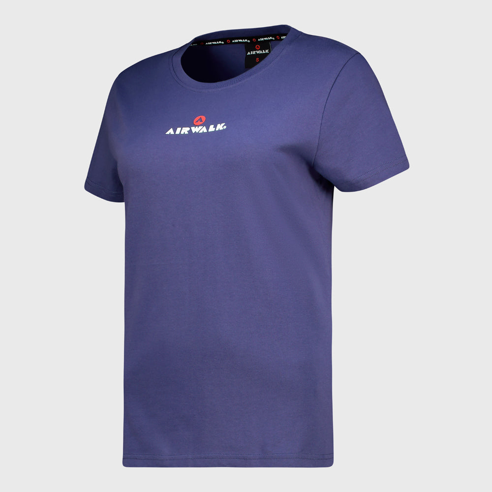 Airwalk Womens Atlas Tee Blue _ 182707 _ Blue
