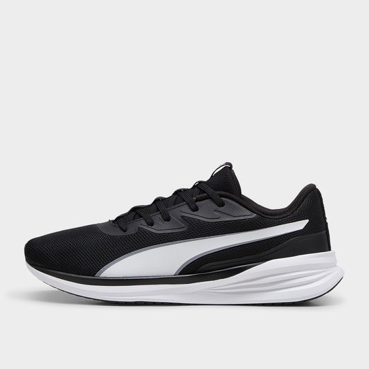 PUMA MENS Night Runner V3 Running Shoes BLACK