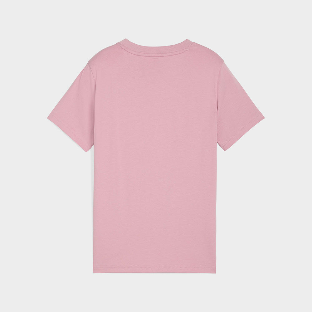 Puma Kids Graphic Logo Tee Pink
