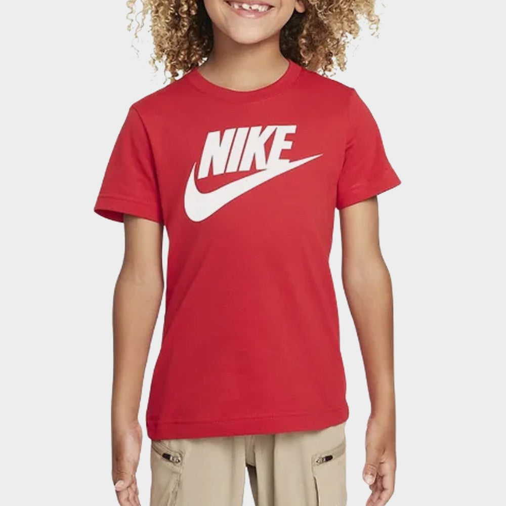 Nike Kids Futura Evergreen Tee Red