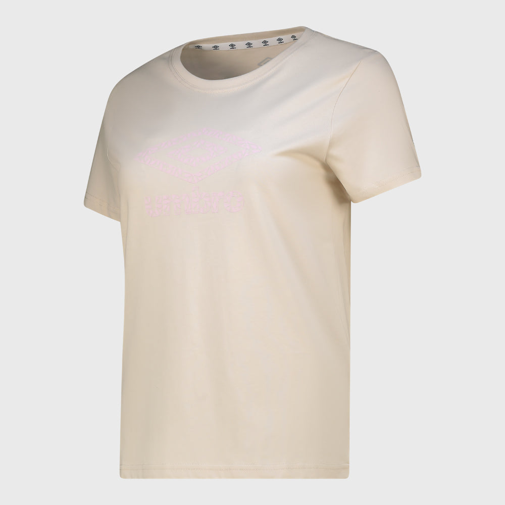 Umbro Womens Umb W Harper 2.0 Tee Beige