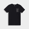 Code Mens Foil Repeat Graphic Tee Black